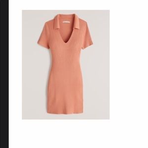 Orange Polo Dress